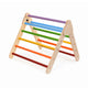 Pikler climbing triangle premium - foldable - rainbow