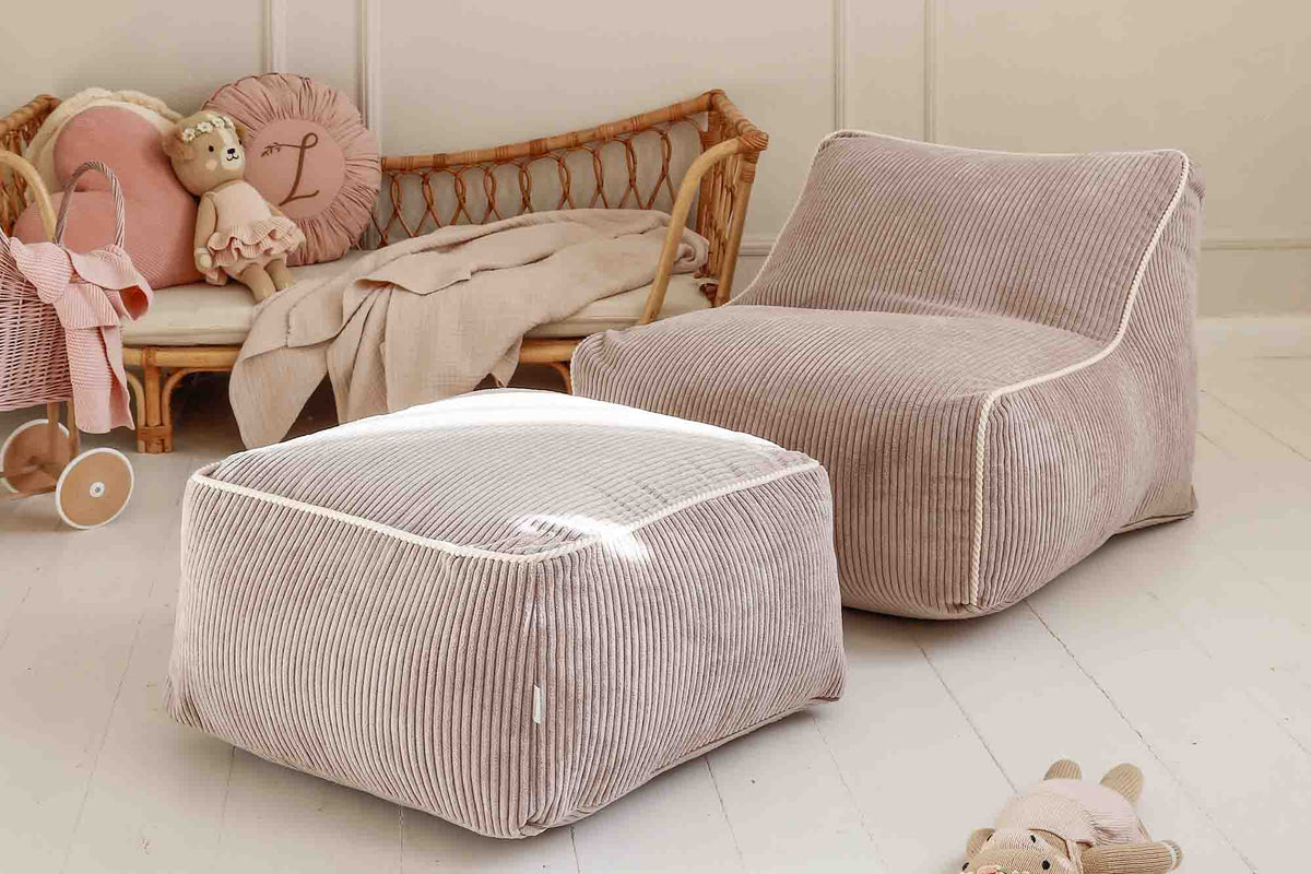 Shappy Kumo Fauteuil Corduroy in Candy