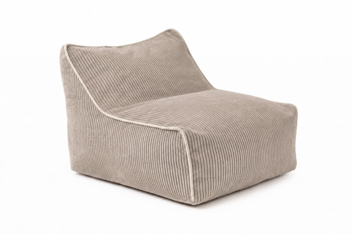 Shappy Kumo kinderfauteuil Corduroy in Mocca