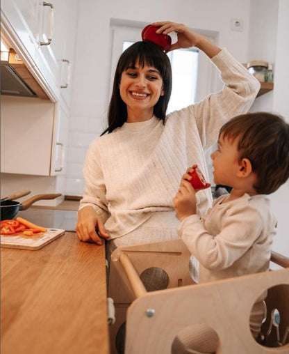 Leea's Tower M – versatile Montessori learning tower that grows with you