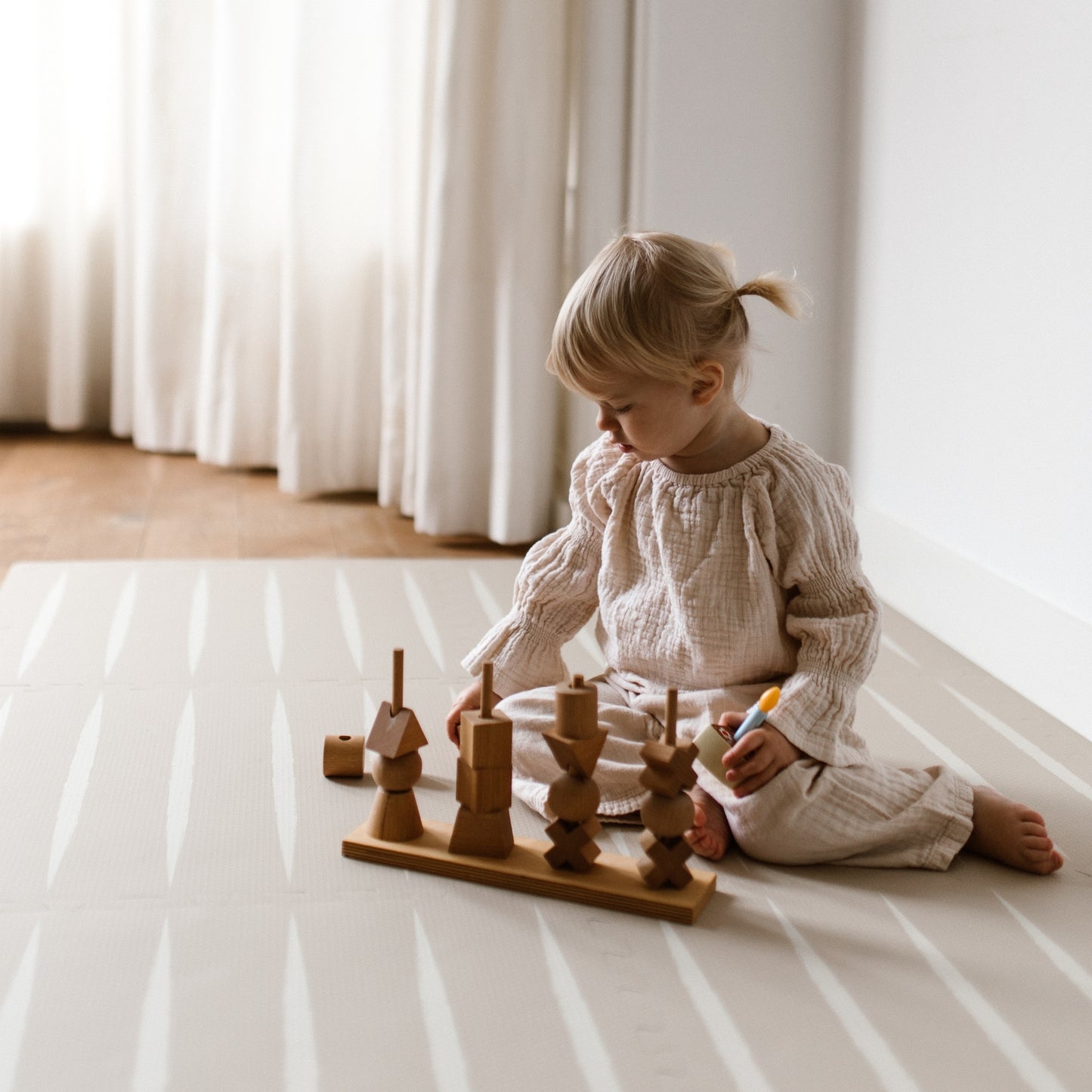 Lucio play mat foam - desert sand