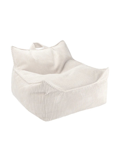 Wigiwama Marshmallow Beanbag Chair - ribbed beanbag