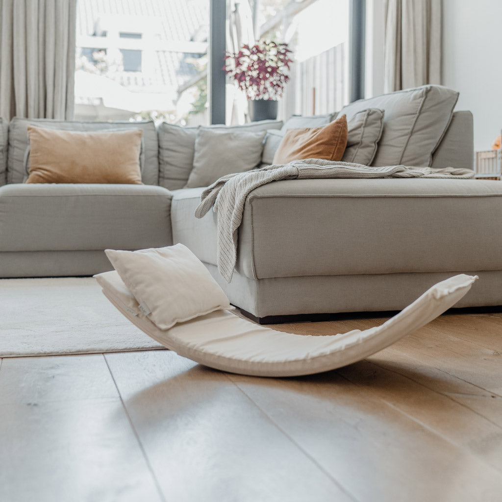 Mattress + cushion for balance board