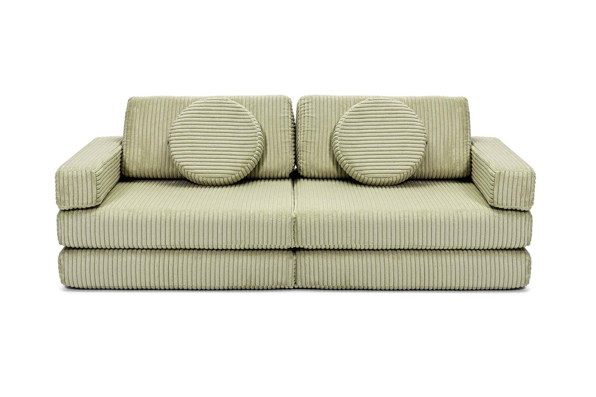 Shappy Speelbank Pure Corduroy Mini 120 cm in Matcha