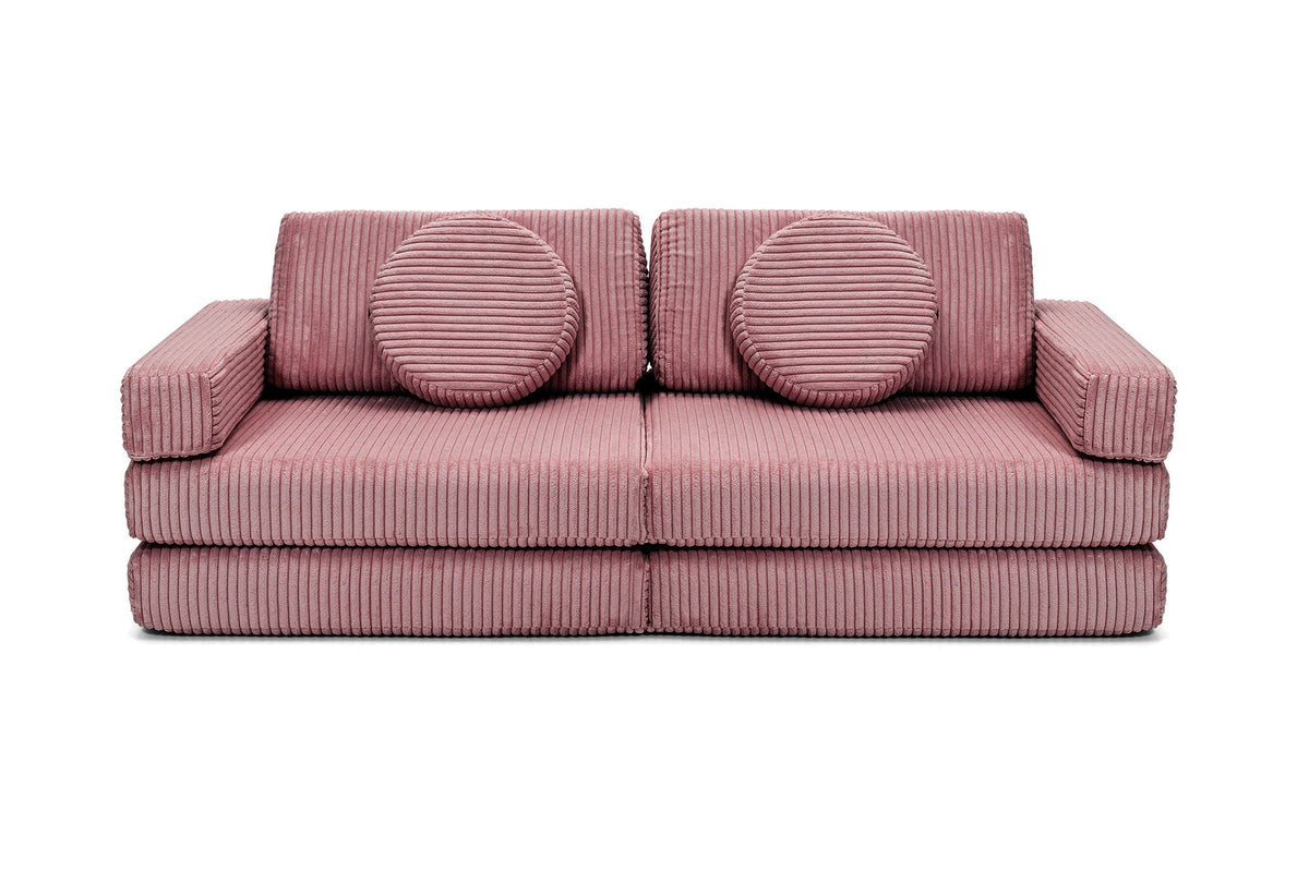 Shappy Speelbank Pure Corduroy Mini 120 cm in Rose