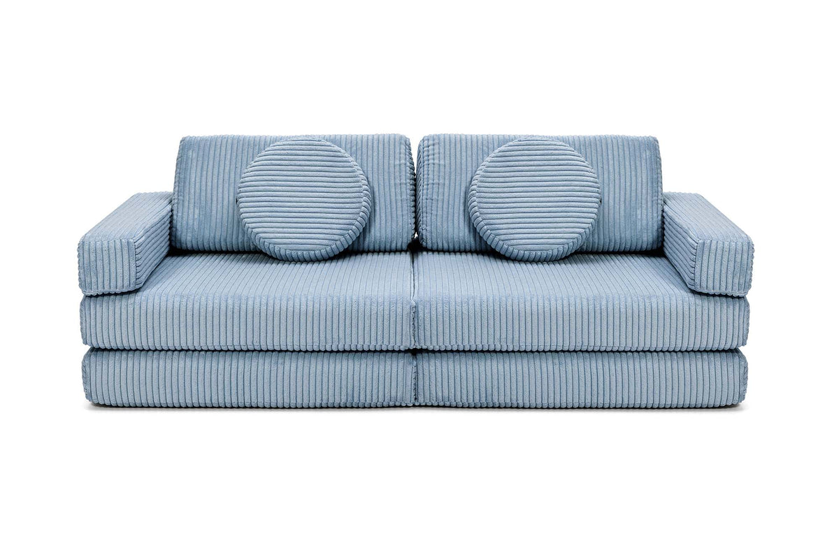 Shappy Speelbank Pure Corduroy Mini 120 cm in Sky Sugar