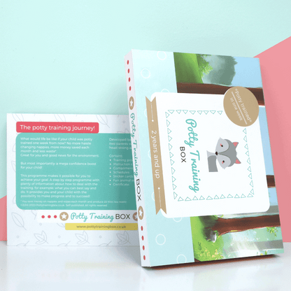 Potty training box - Animal theme - potty trained in 1 week