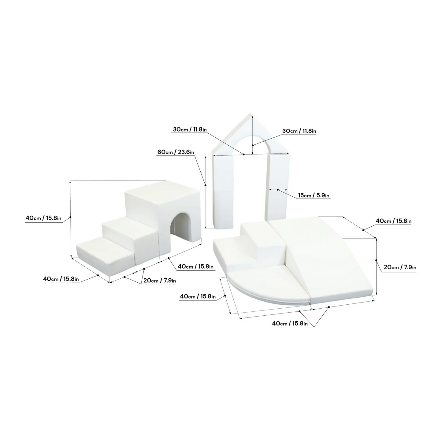 Multifunctional foam playset - Creativity