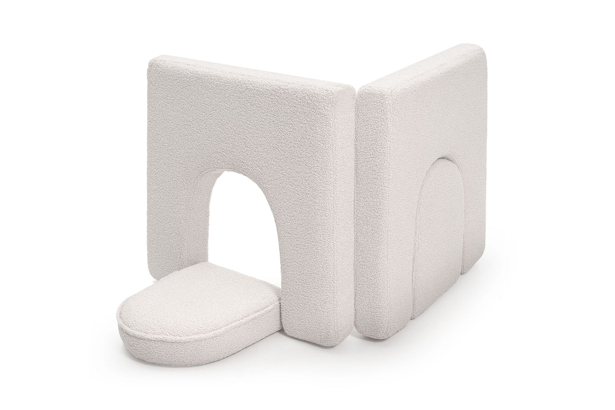Shappy Arches Teddy in Cream White