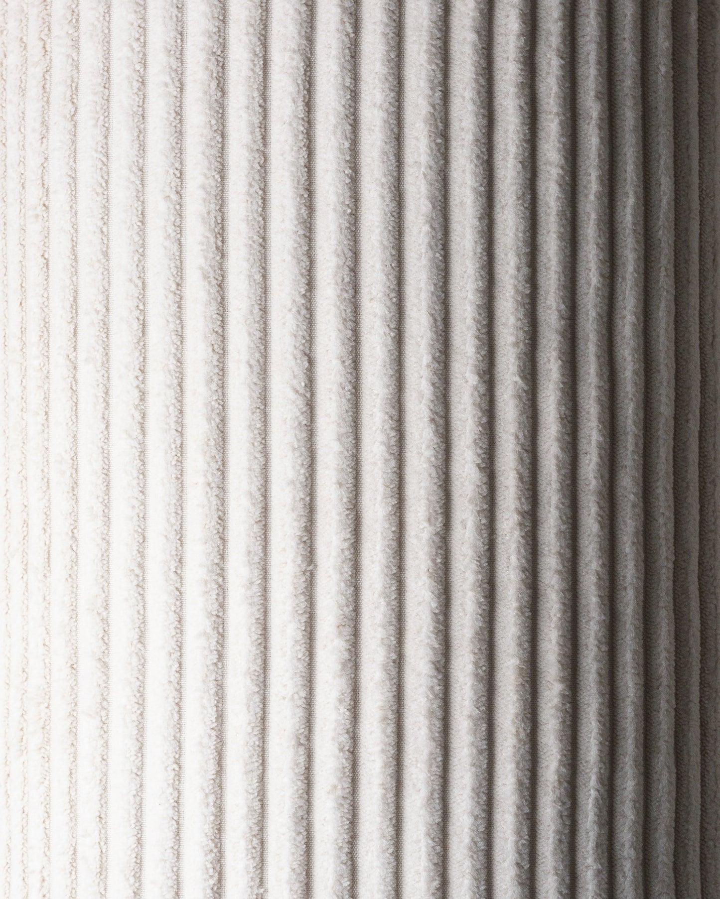 Wigiwama Marshmallow Roll Cushion - ribbed fabric cushion