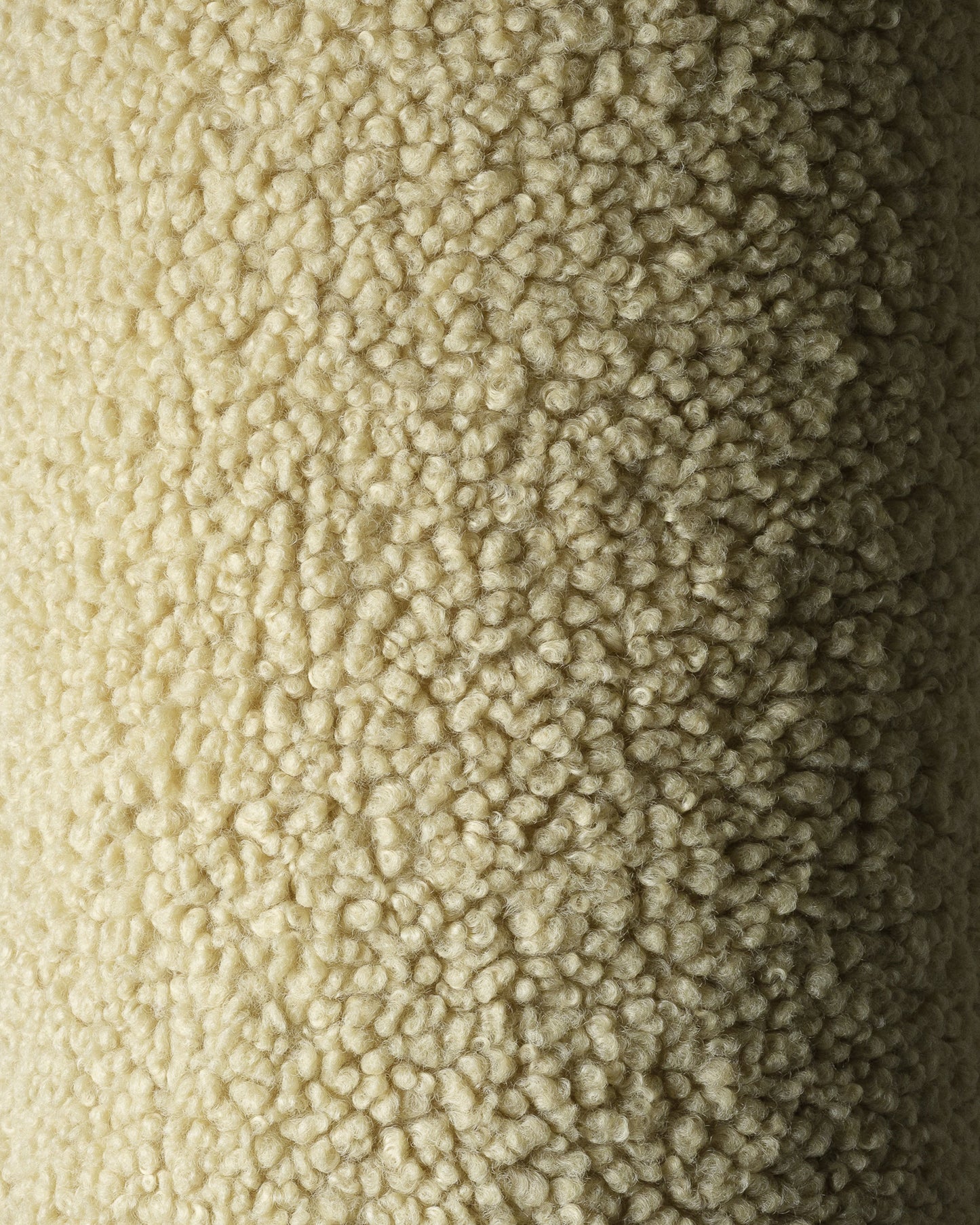 Wigiwama Matcha Ball Cushion - teddy fabric cushion