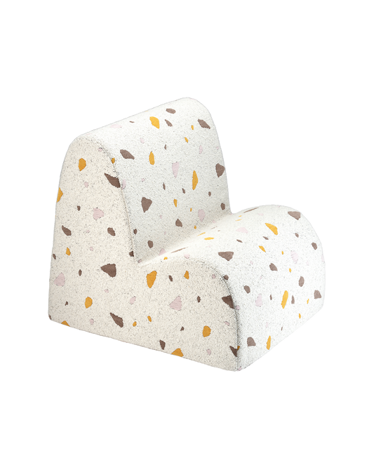 Wigiwama Terrazzo Marble Cloud Chair - woven children's chair