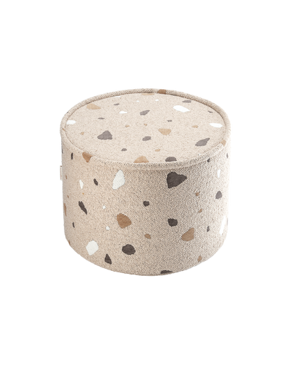 Terrazzo Sand Pouffe 