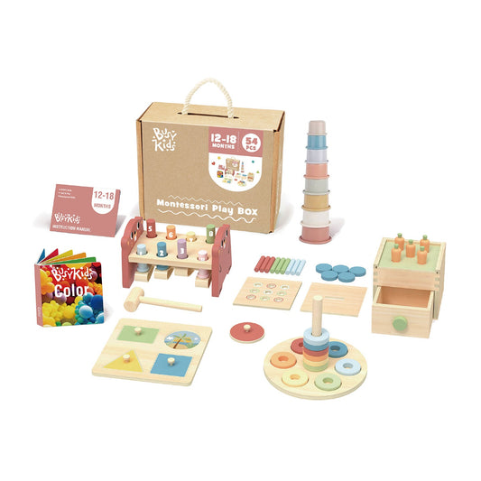 Montessori set "BusyKids" for children from 12 to 18 months