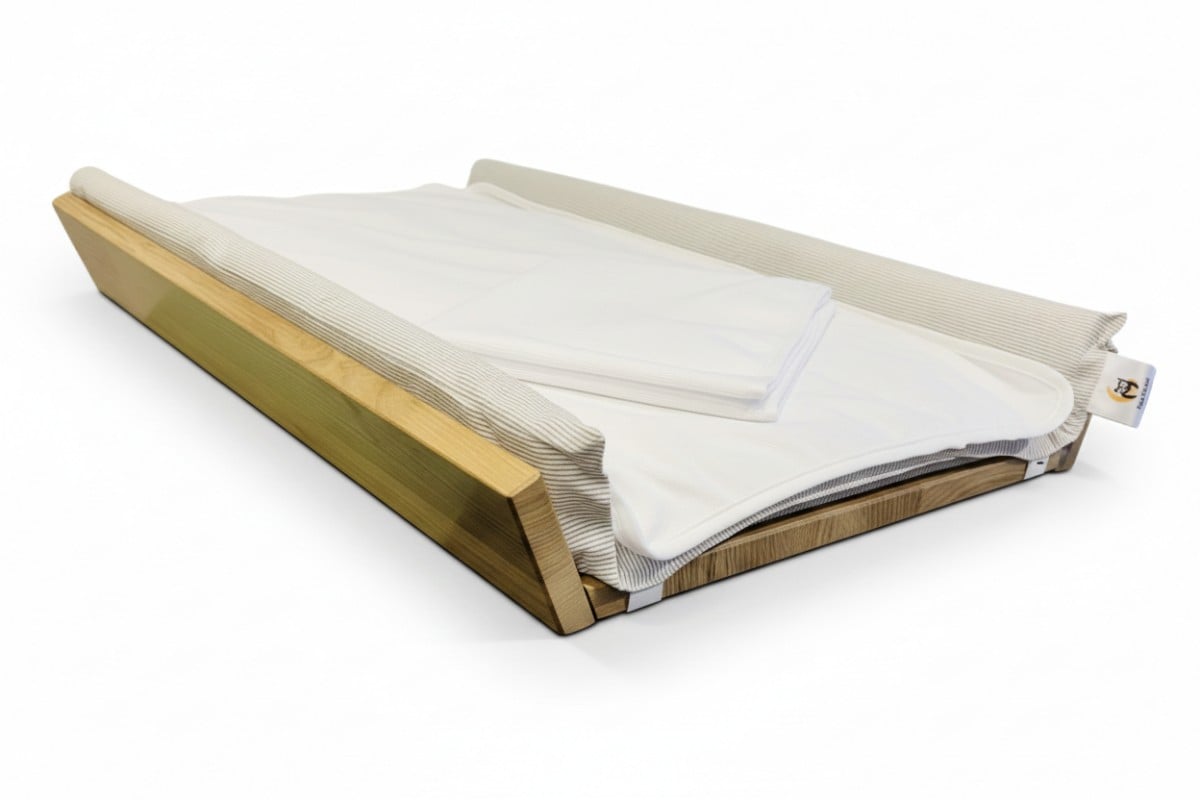 YappyIcon Verzorgingsmatras - Naturel Grijs