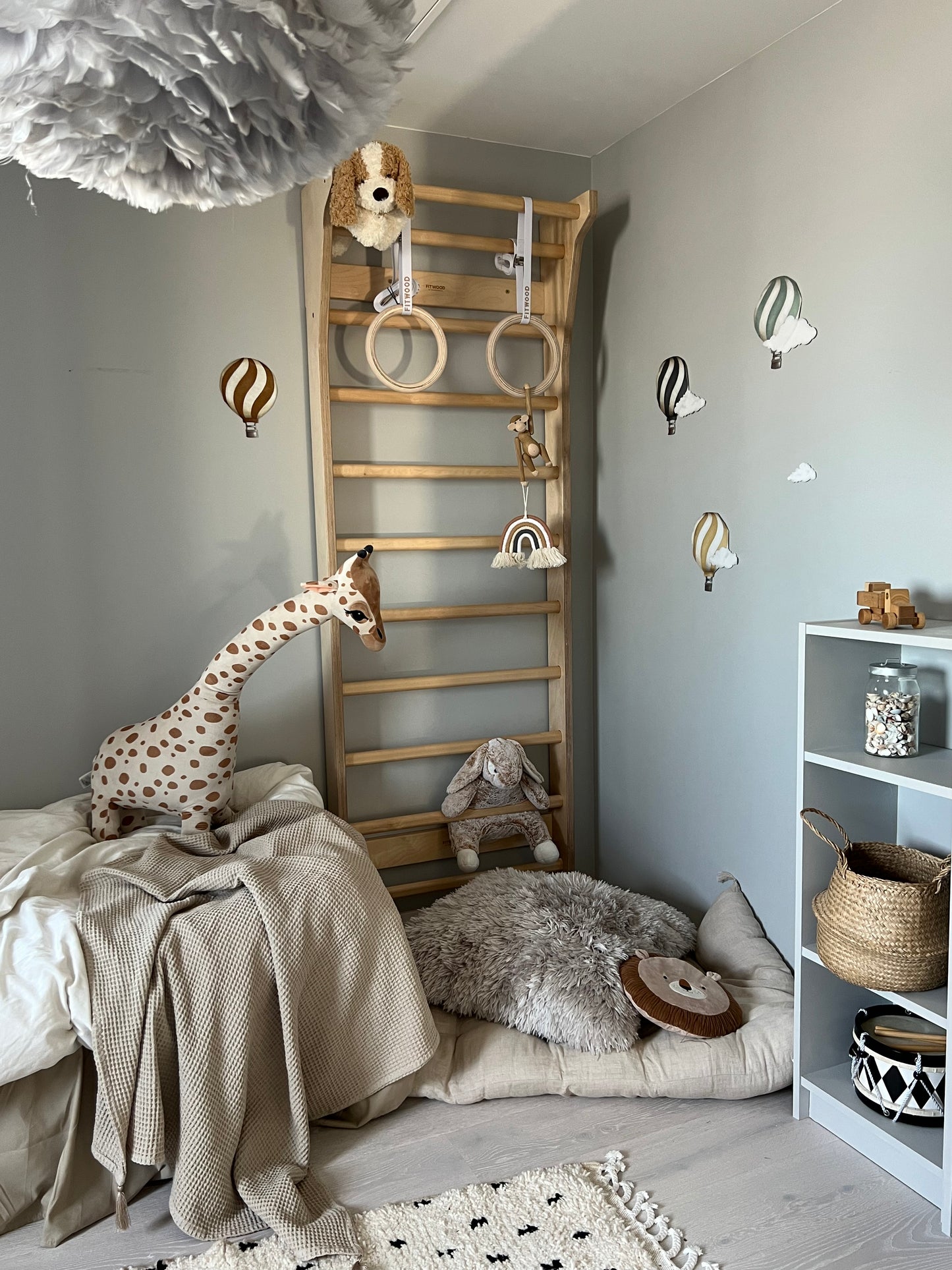 TAIMI wall bars - wall climbing frame