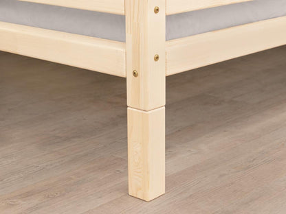 Wooden legs for a children's bed - bed riser for the Buddy bed drawer