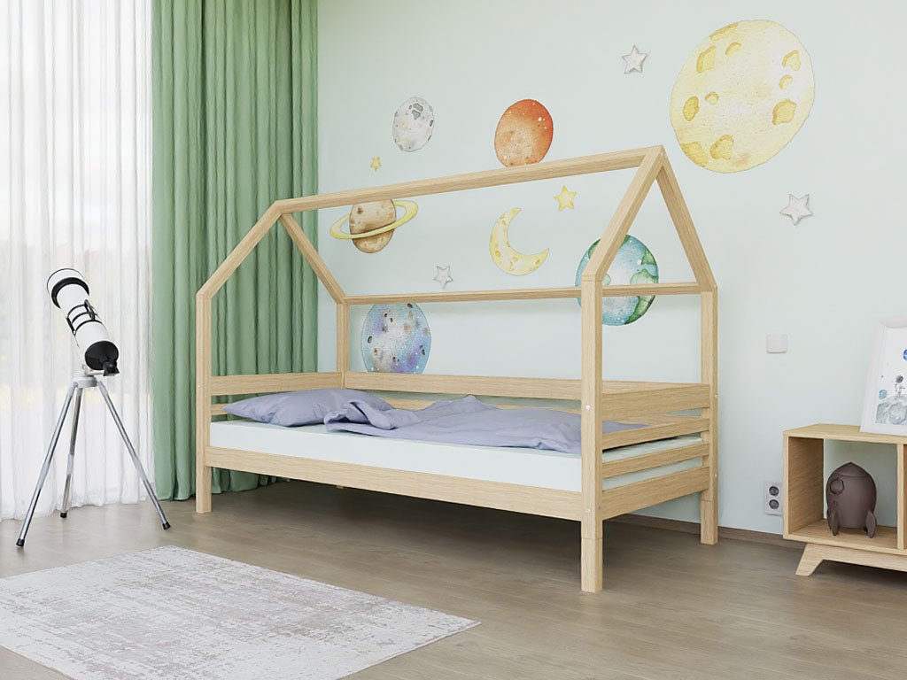 Benlemi Huisbed TULY — zijdak met open instap productfoto