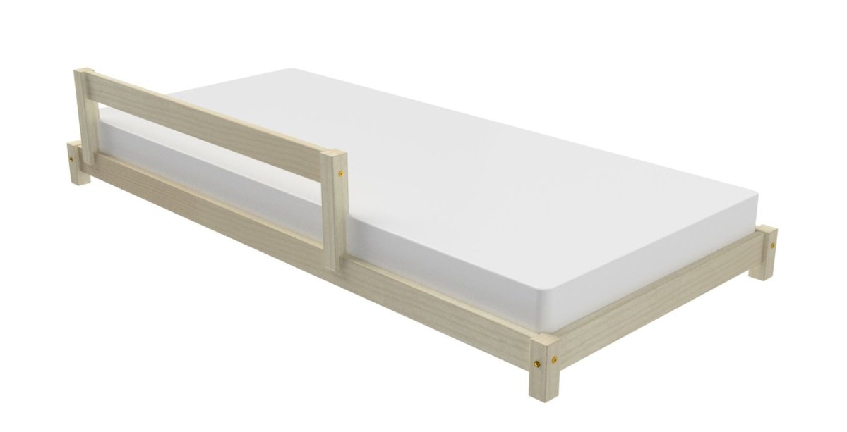 Benlemi LUCKY kinderbed zonder hoofdbord met bedhekje