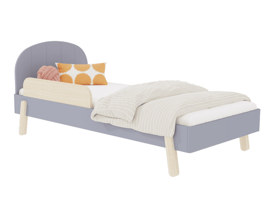 Kinderbed Nova - 90x200 - rond hoofdbord - 