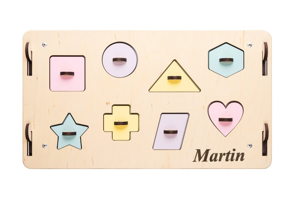 BusyKids Busy Board speelhuisje – naturel pastel, limited edition-Speelhuisje