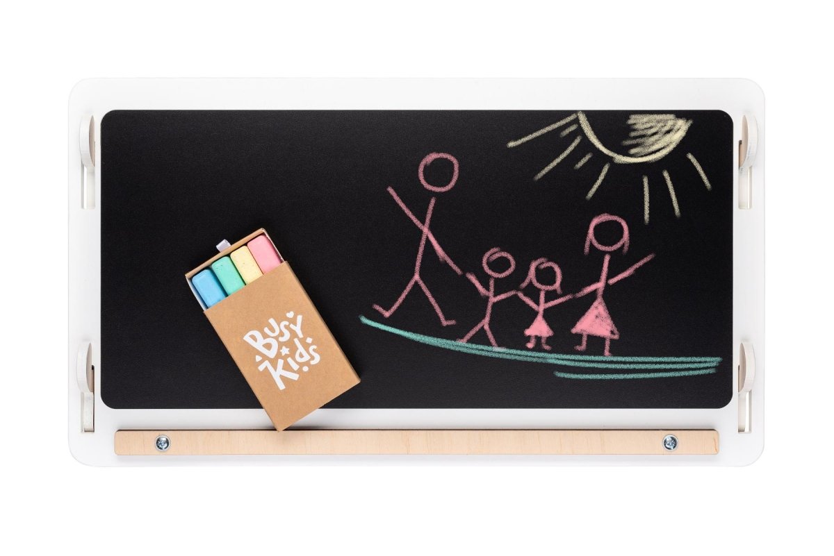 BusyKids Busy Board speelhuisje – wit/pastel, limited edition-Speelhuisje