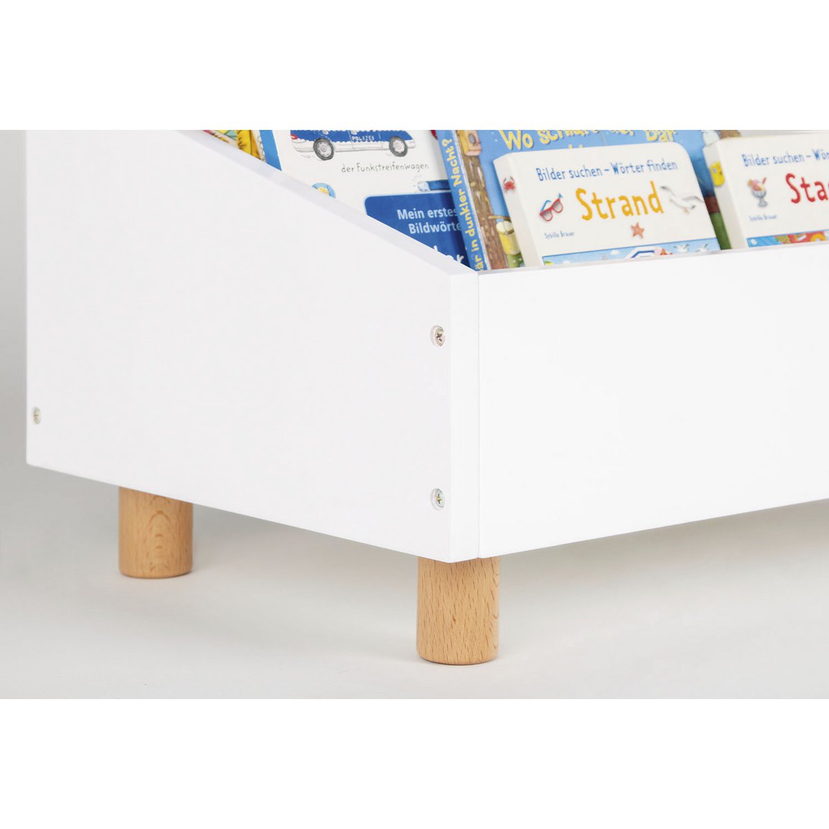 Children's bookshelf 'Ando', white