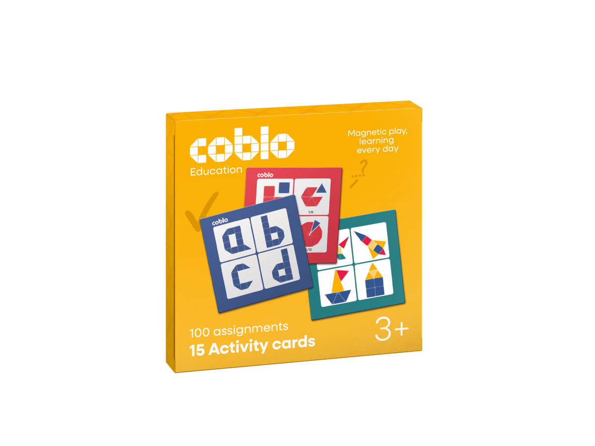 Coblo Activiteitenkaarten – 15 kaarten met 100 opdrachten verpakking