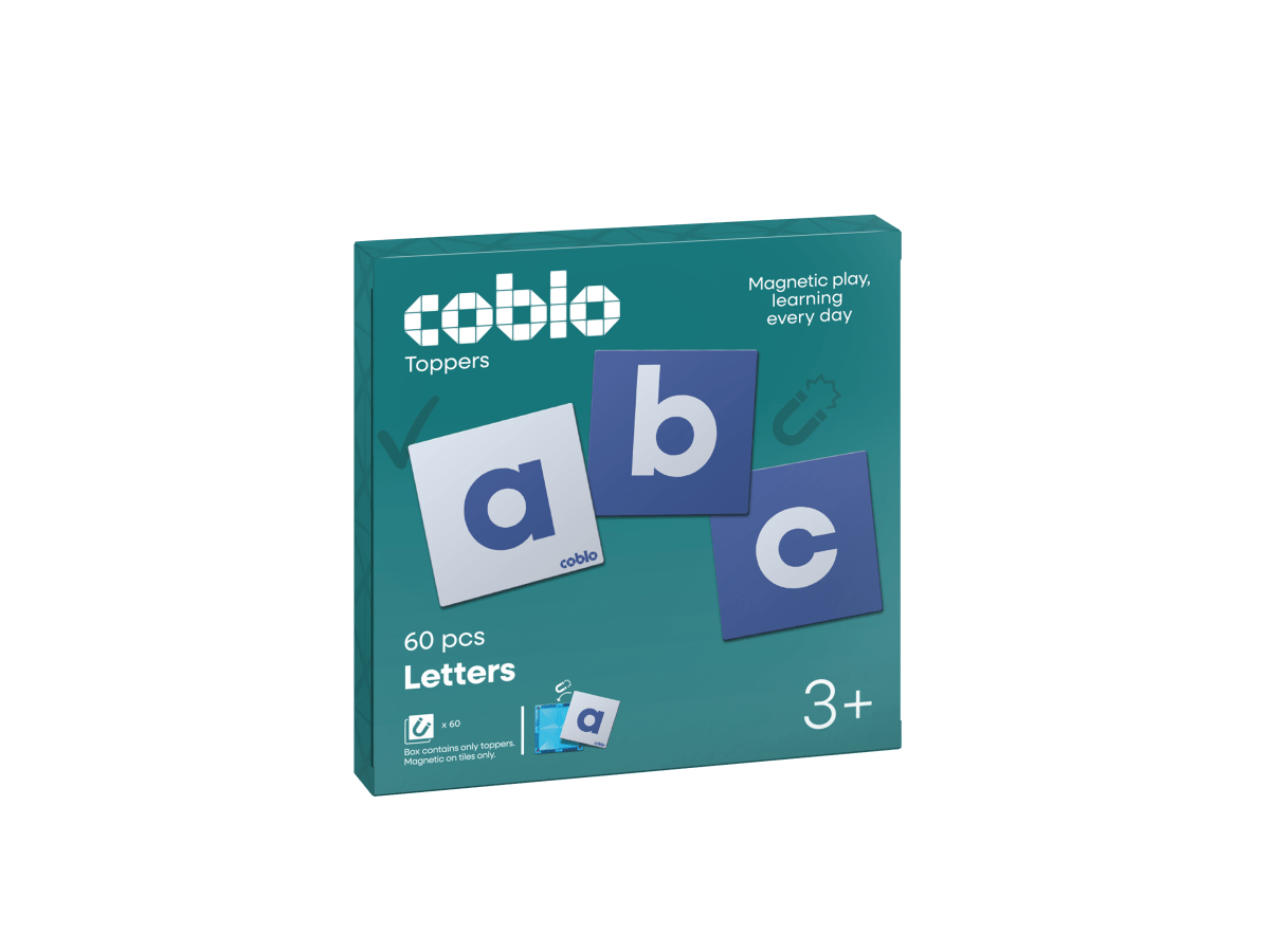 Coblo Toppers Letters – 60 stuks verpakking