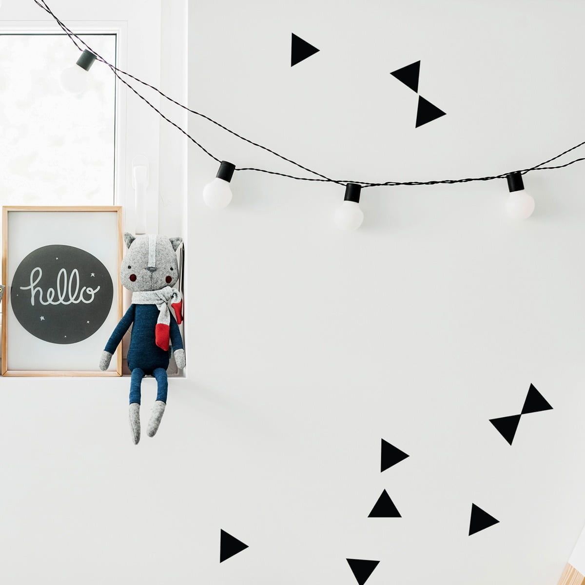 Miniset: Triangles Black