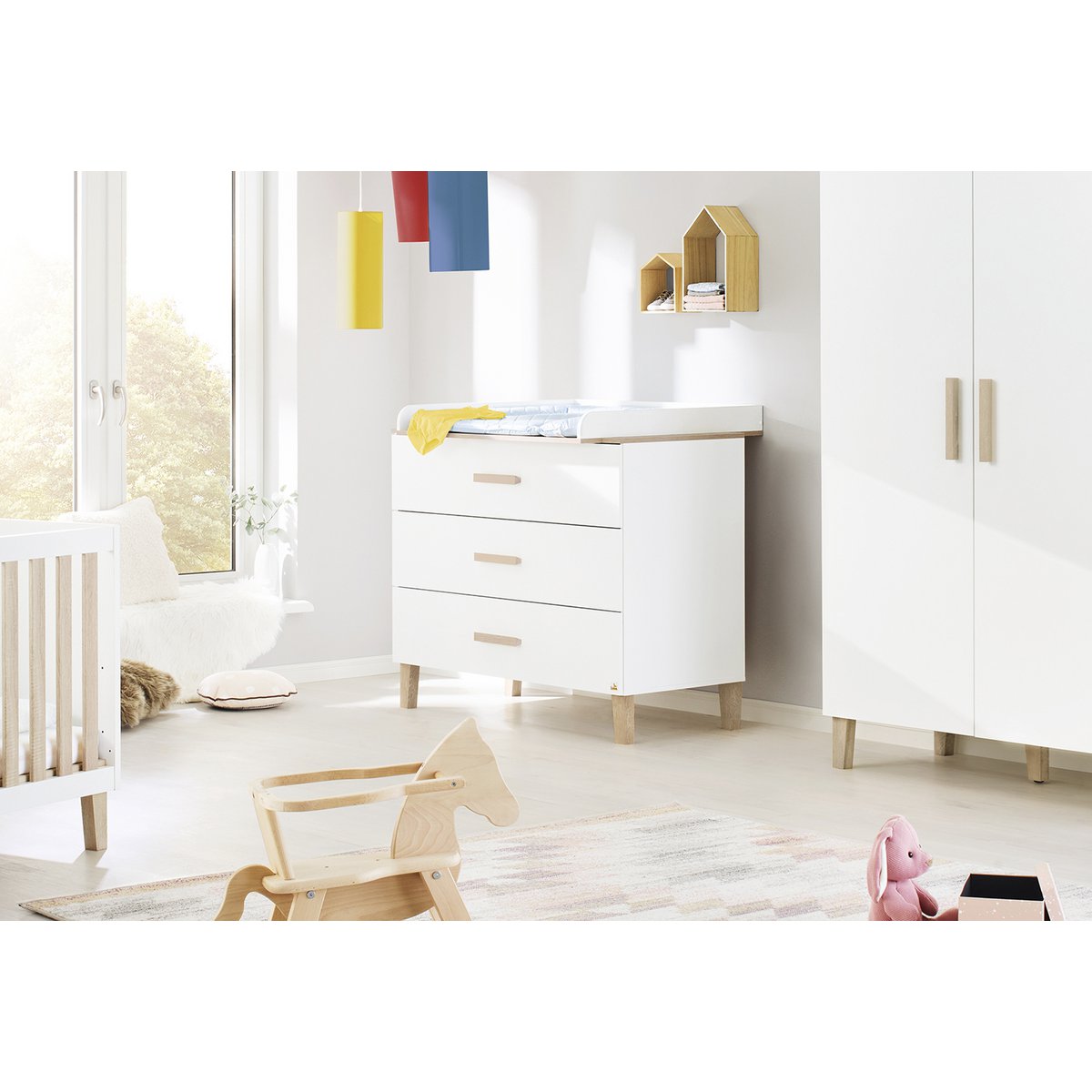 Lumi wide dresser - changing table