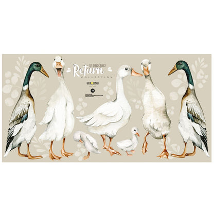 Dekornik White Ducks muursticker - Return to Innocence
