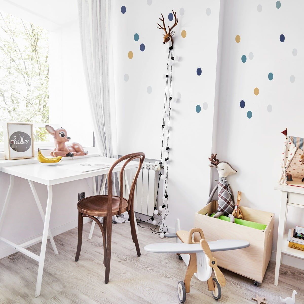 Confetti 5 Navy Blue Turquoise