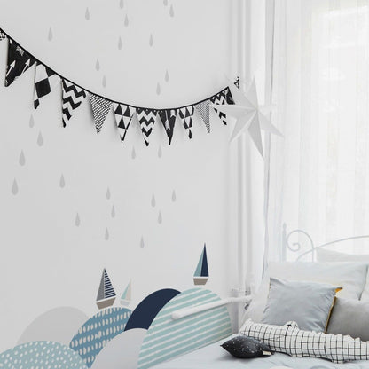 Miniset: Drops Light Gray - 