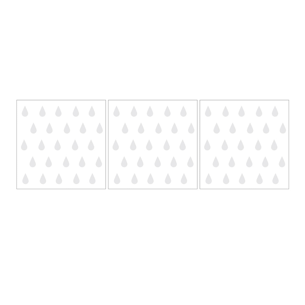 Miniset: Drops Light Gray - 