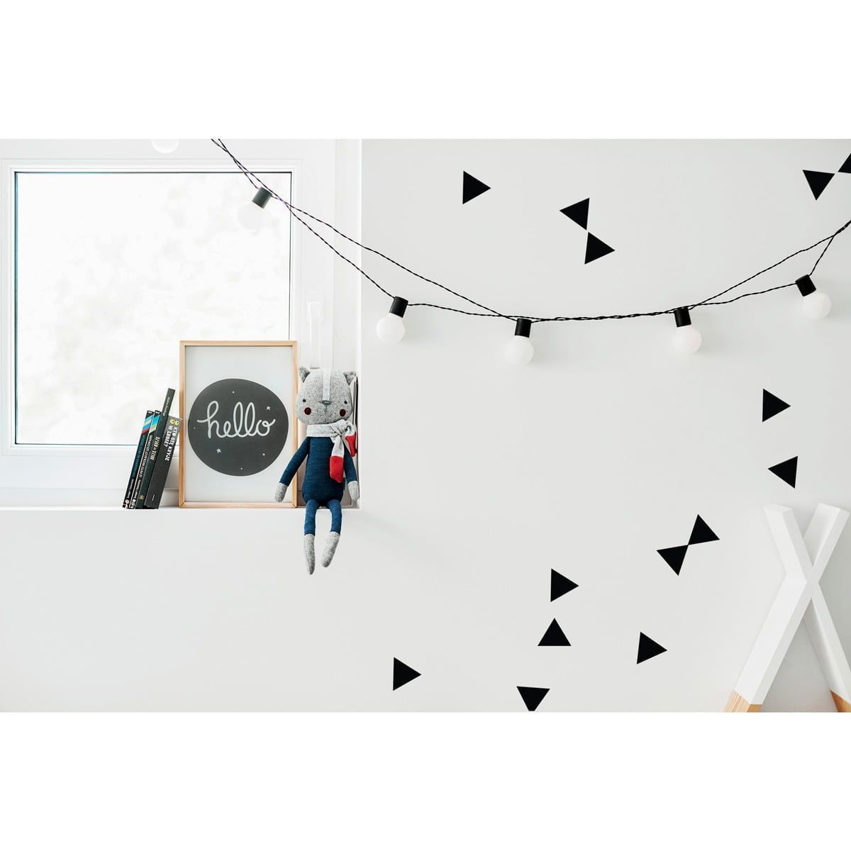 Miniset: Triangles Black - 