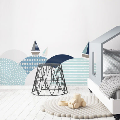 Southern Sea Behind - The - Bed Wallsticker - 