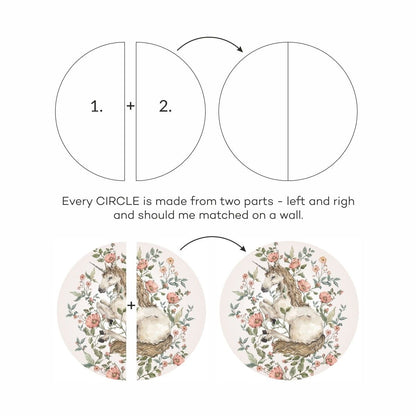 Unicorn In A Circle - 