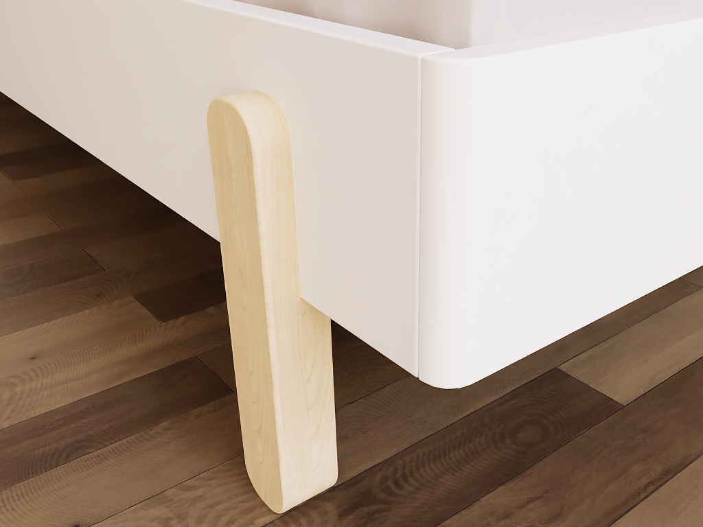 House bed Villy - wooden children's bed for 2 - duo bed house