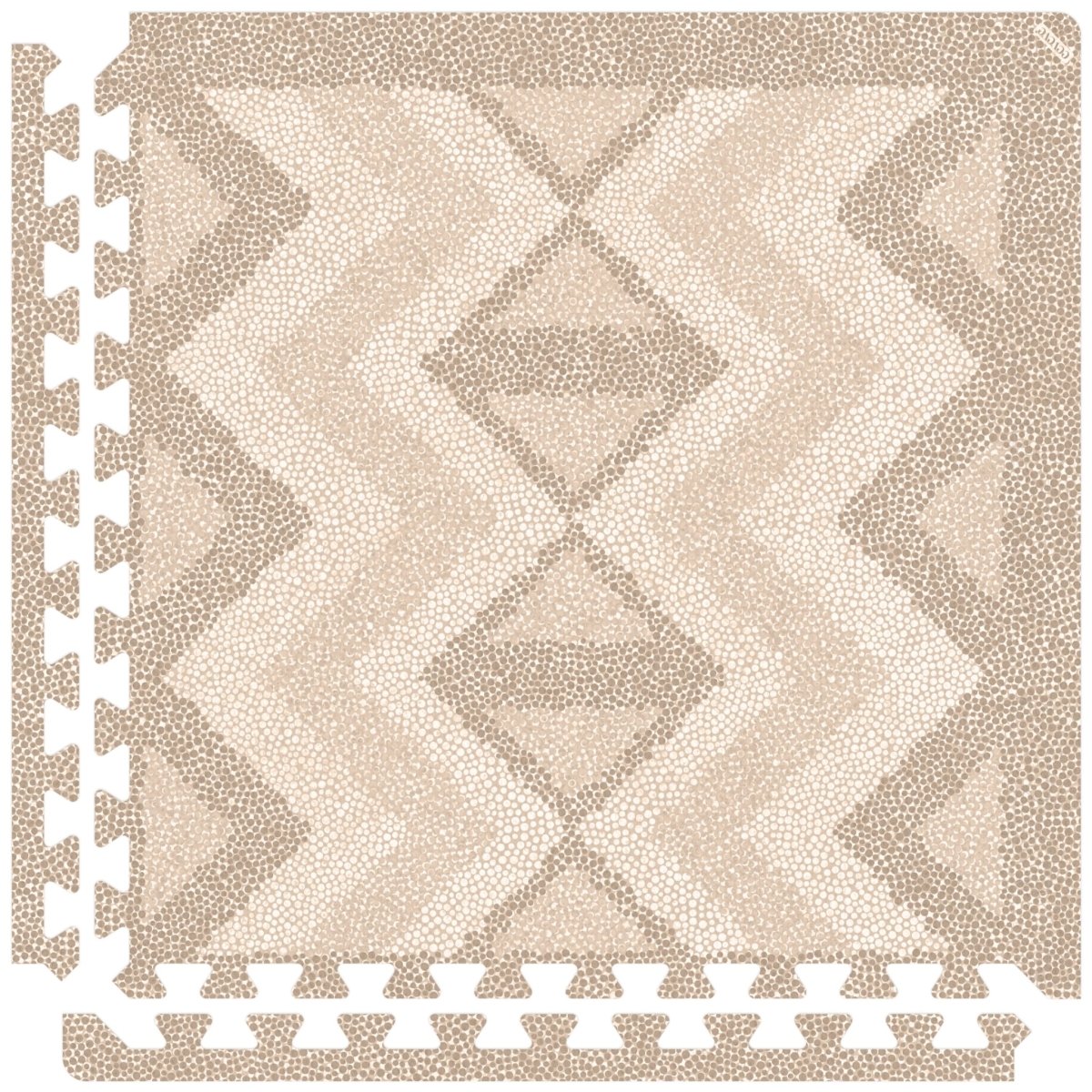 Kilim speelmat foam - Sand - 