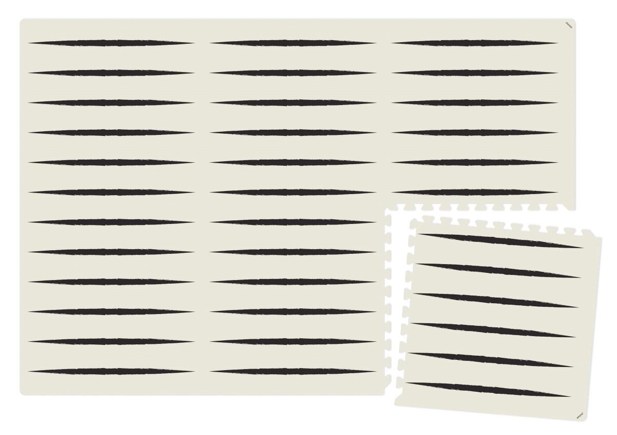 Lucio speelmat foam - ecru - 