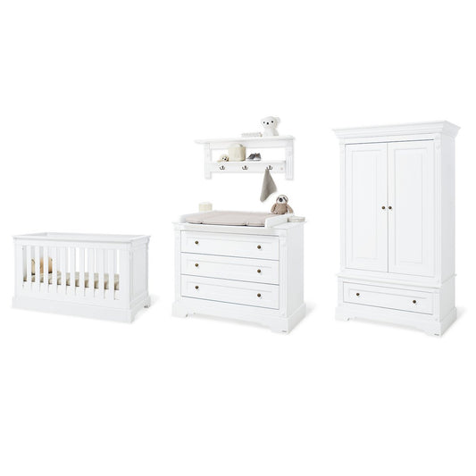 Emilia Wide Nursery – 4-piece with wardrobe