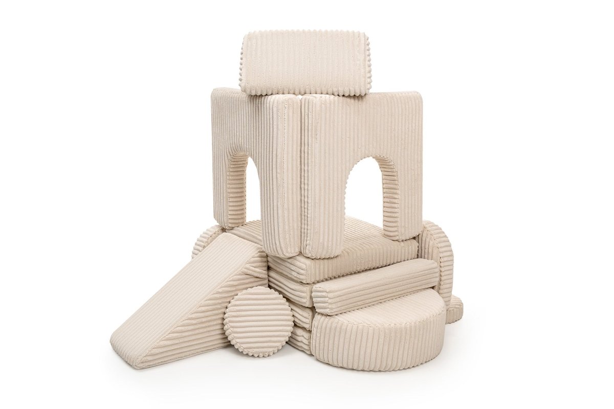 Shappy Arches Waffle in Cream Beige