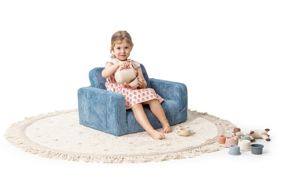 Shappy Lumi Peuterstoel Corduroy in Sky Sugar
