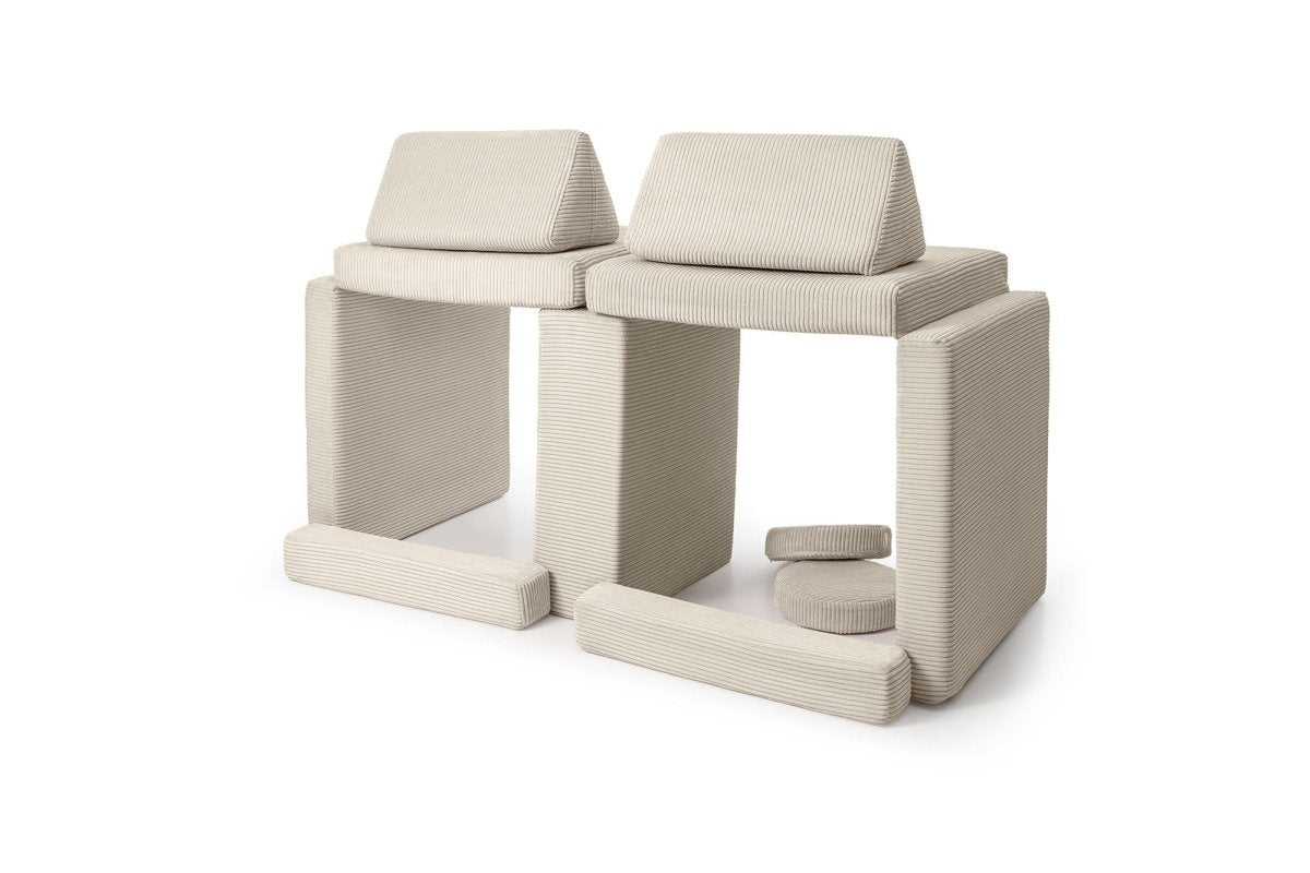 soft play trampoline voor binnenspelen van teddystof