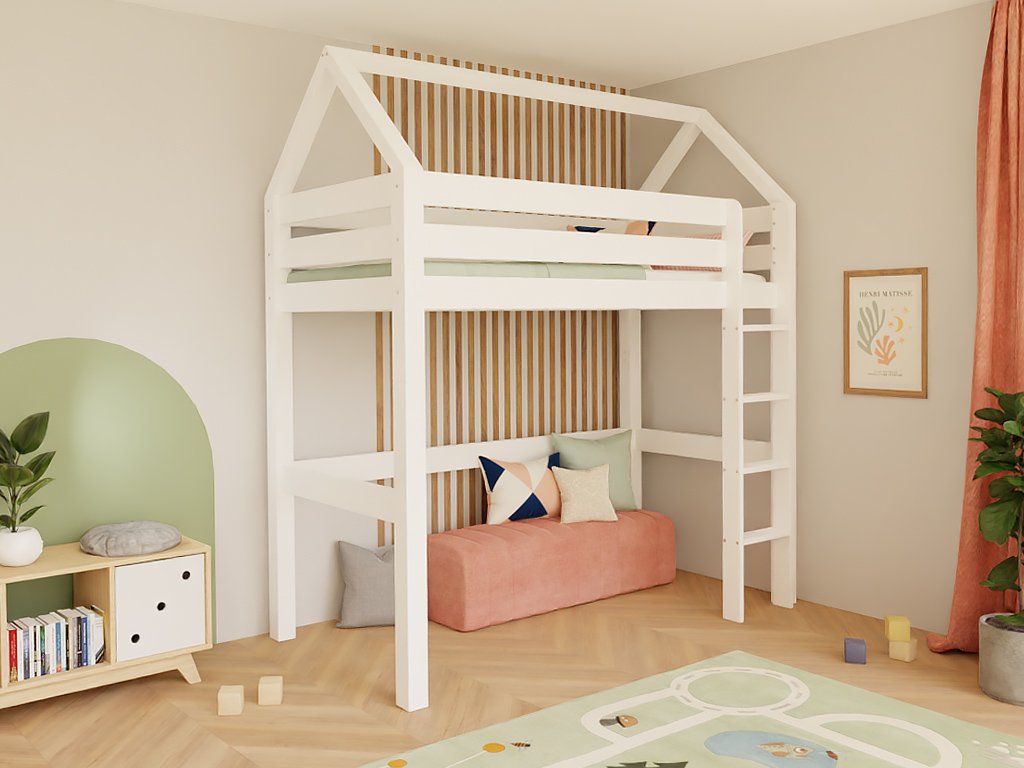 Manaslu house bed - loft bed with ladder