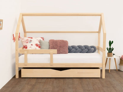 Wooden legs for a children's bed - bed riser for the Buddy bed drawer