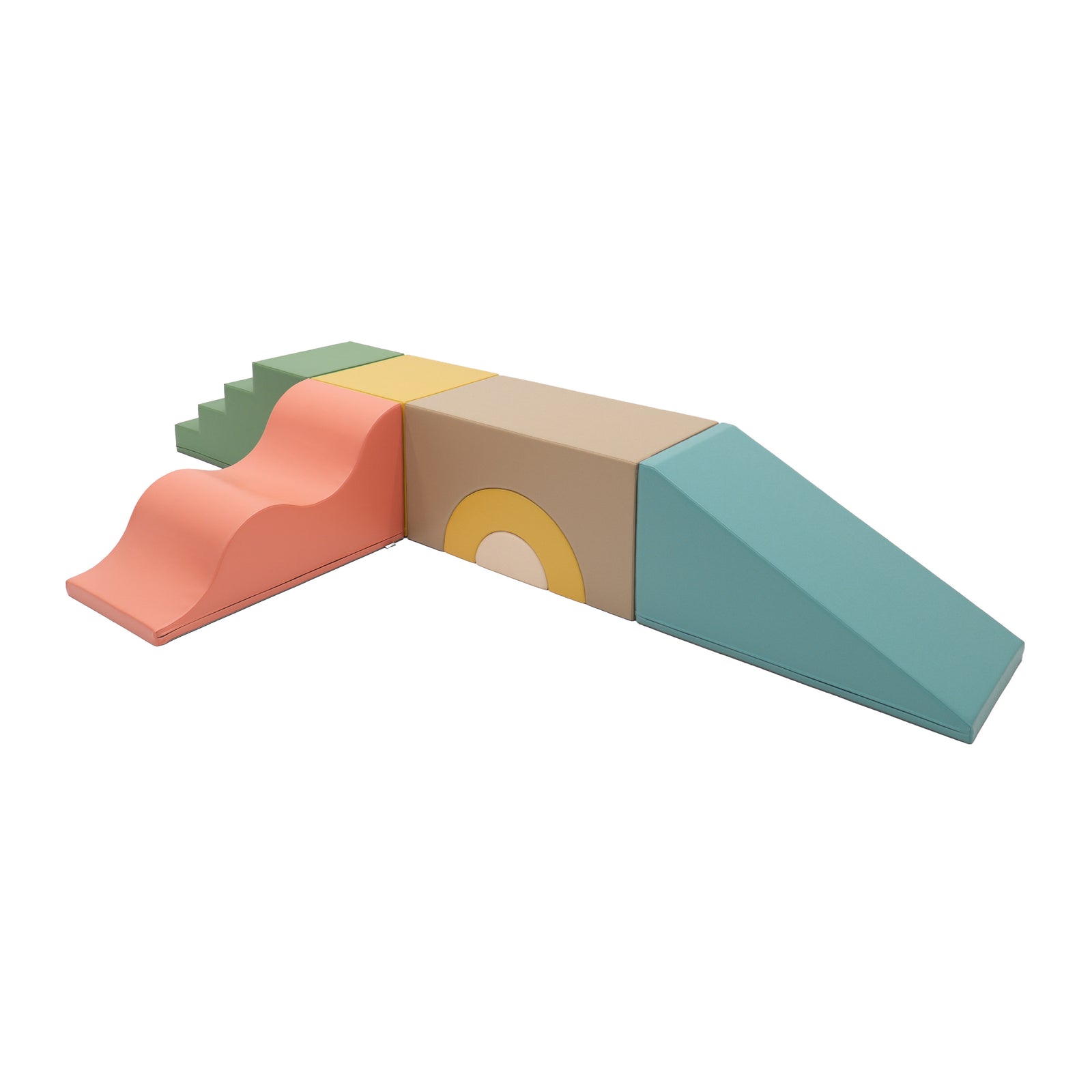 IGLU Adventure Gym in Neutral Pastel compacte opstelling