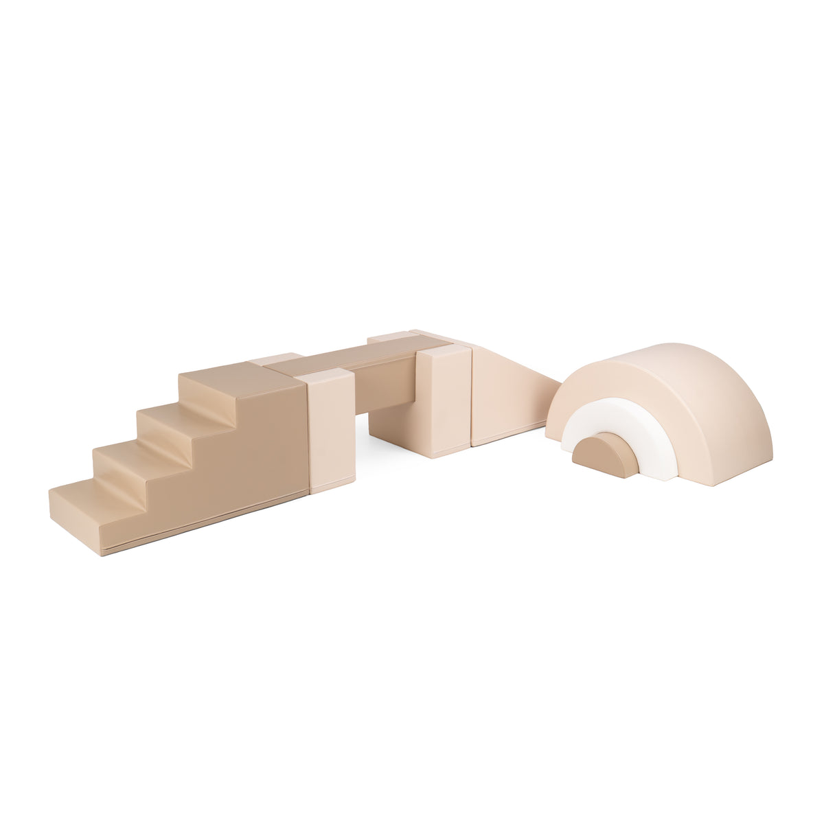 IGLU Balance Gym soft play set in Soft Serve