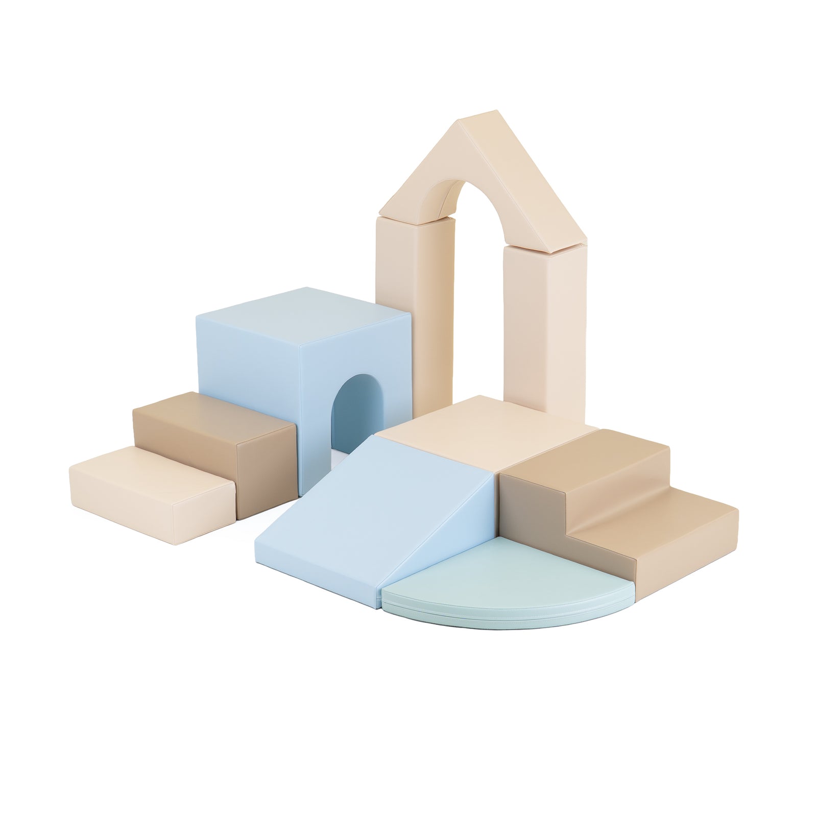 IGLU Creativity soft play bouwset in Earth Pastel